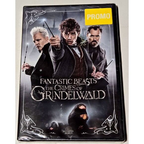 Fantastic Beasts The Crimes of Grindelwald DVD Eddie Redmayne 2018 Sealed NEW - Picture 1 of 3